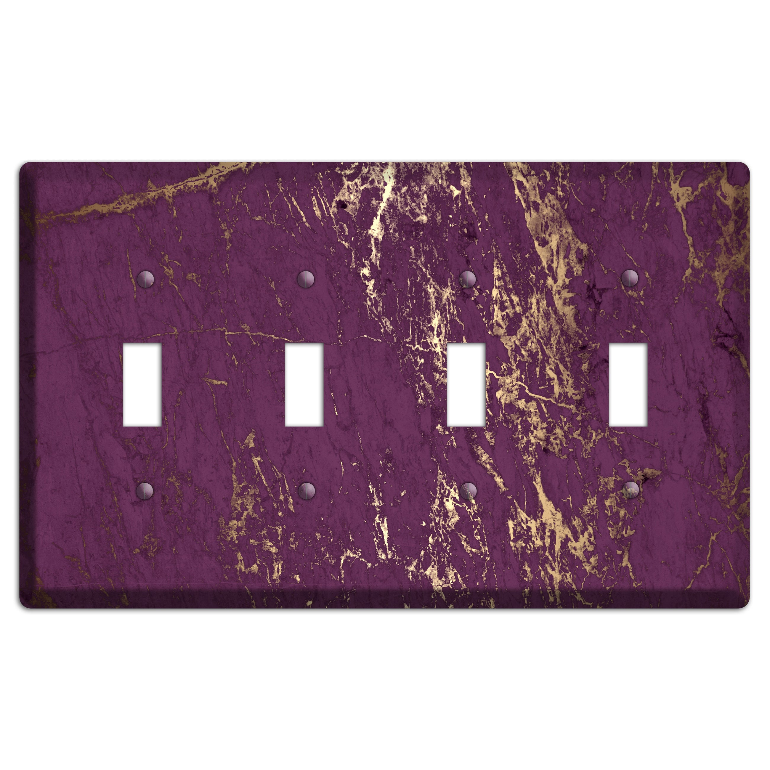 Finn Marble 4 Toggle Wallplate