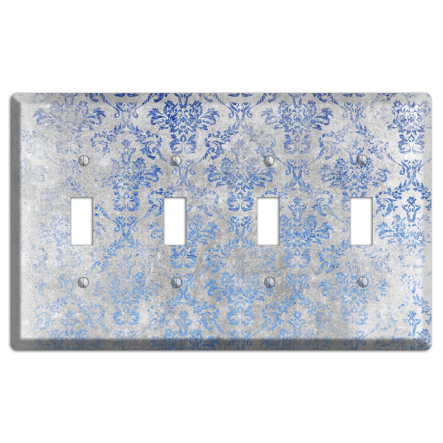 Loblolly Whimsical Damask 4 Toggle Wallplate