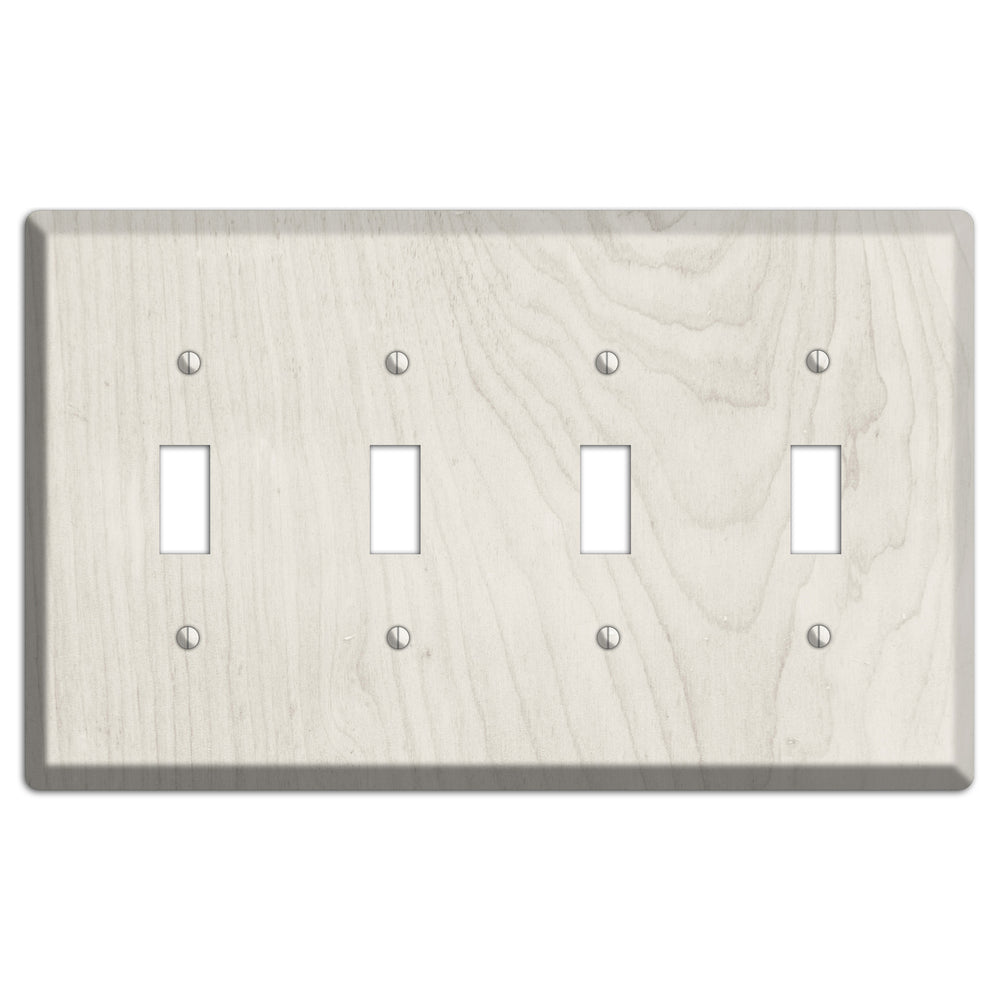 Westar Antique 4 Toggle Wallplate