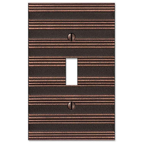 Chemalk Aged Bronze Cover Plates - Wallplatesonline.com