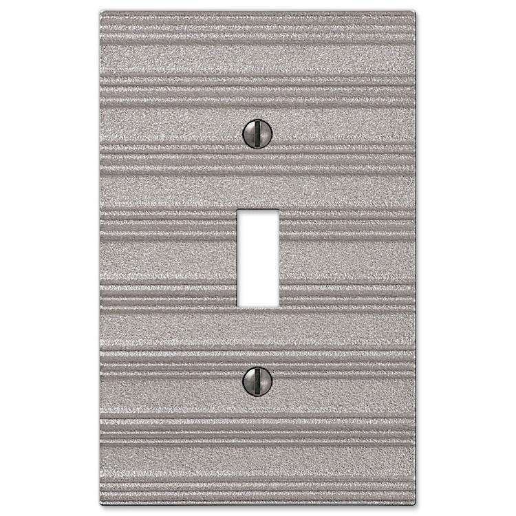Chemal Frosted Nickel Cover Plates