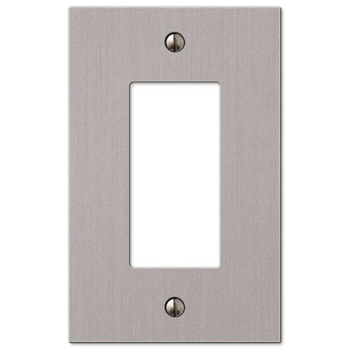 Elan Brushed Nickel 1 Rocker (GFI) - Wallplatesonline.com