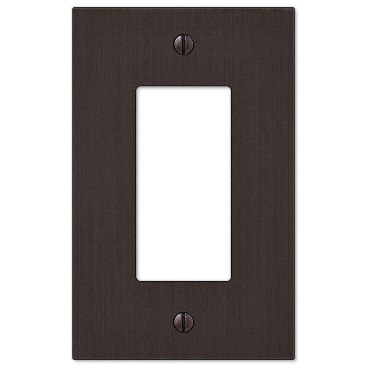 Elan Aged Bronze 1 Rocker (GFI) - Wallplatesonline.com