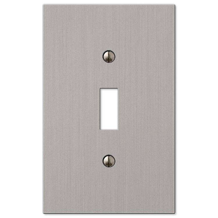 Elan Brushed Nickel Cover Plates