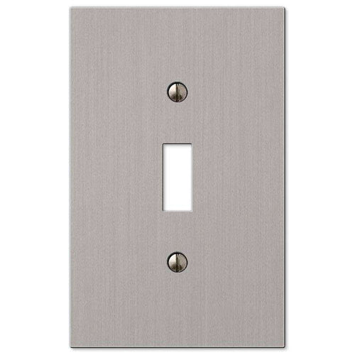 Elan Brushed Nickel Cover Plates - Wallplatesonline.com