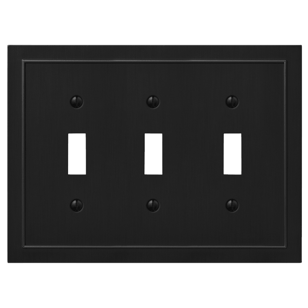 Bethany Black Cast Triple Toggle
