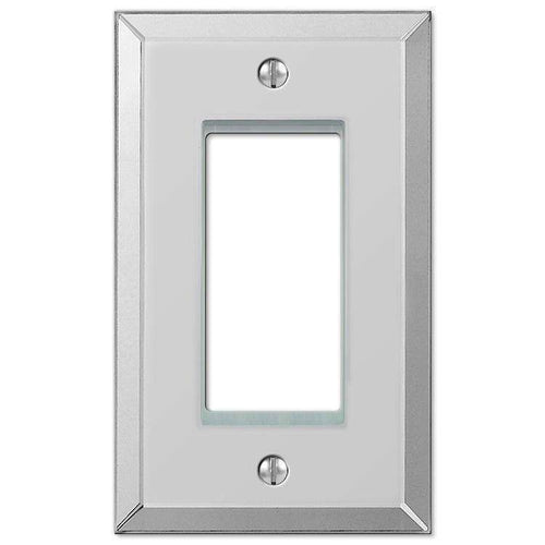 Acrylic Beveled Mirror 1 Rocker (GFI) - Wallplatesonline.com