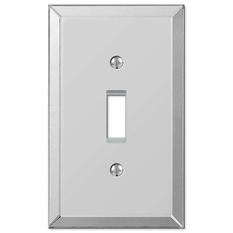 Acrylic Beveled Mirror Cover Plates - Wallplatesonline.com