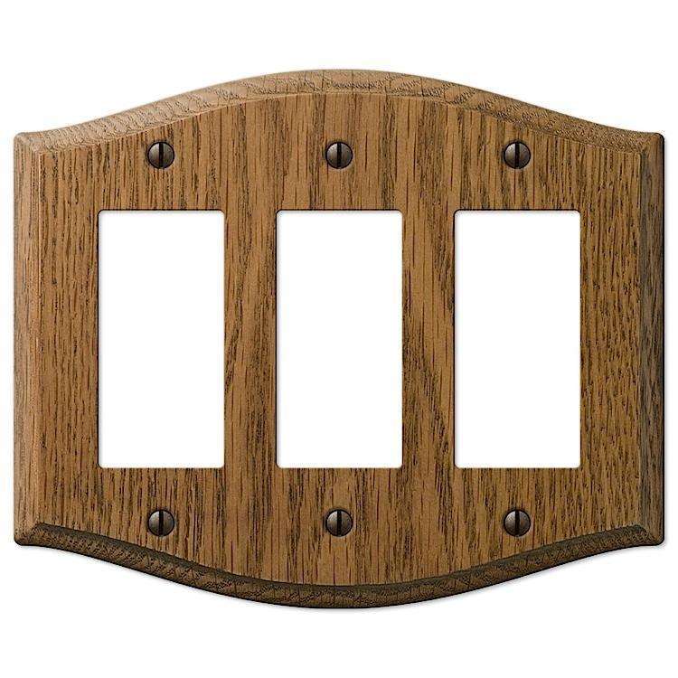 Country Medium Oak 3 Rocker (GFI)