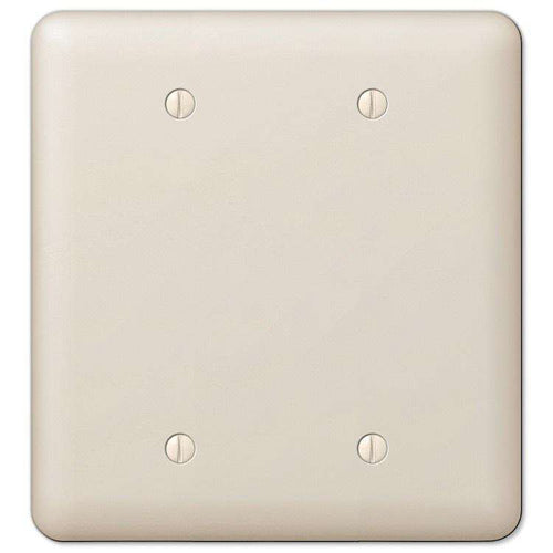 Devon Light Almond 2 Blank - Wallplatesonline.com