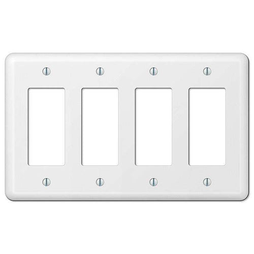 Devon White 4 Rocker (GFI) - Wallplatesonline.com