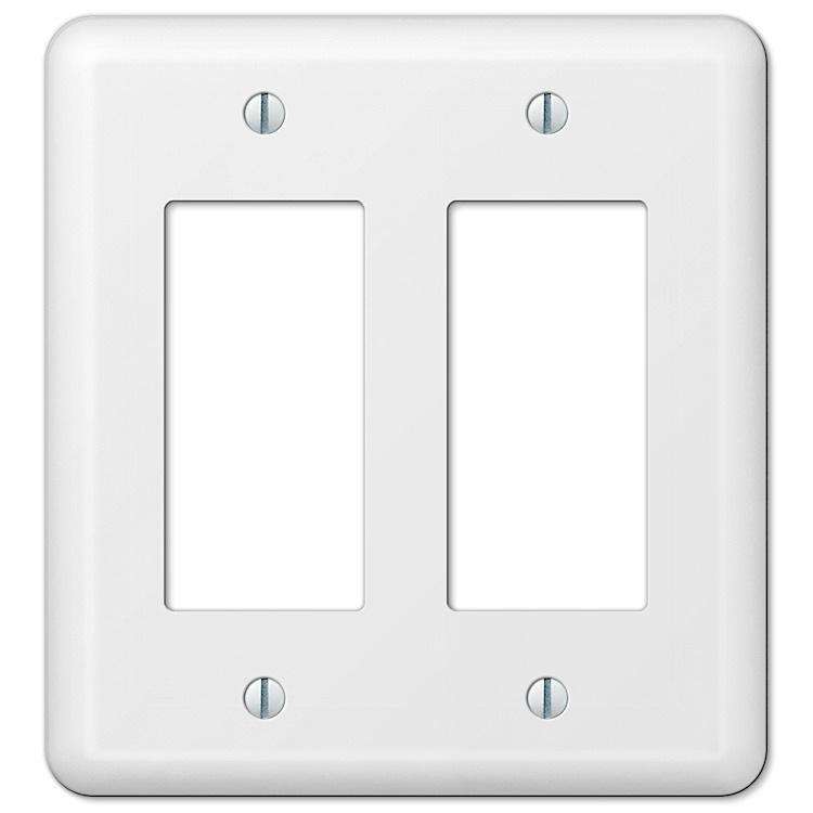 Devon White 2 Rocker (GFI) - Wallplatesonline.com