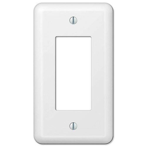 Devon White 1 Rocker (GFI) - Wallplatesonline.com