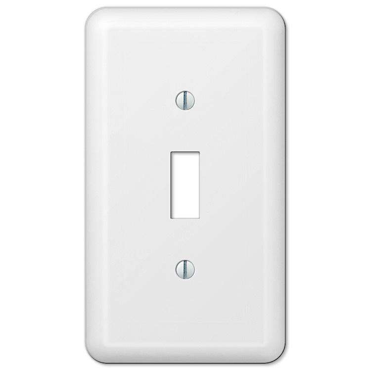 Devon White Cover Plates - Wallplatesonline.com
