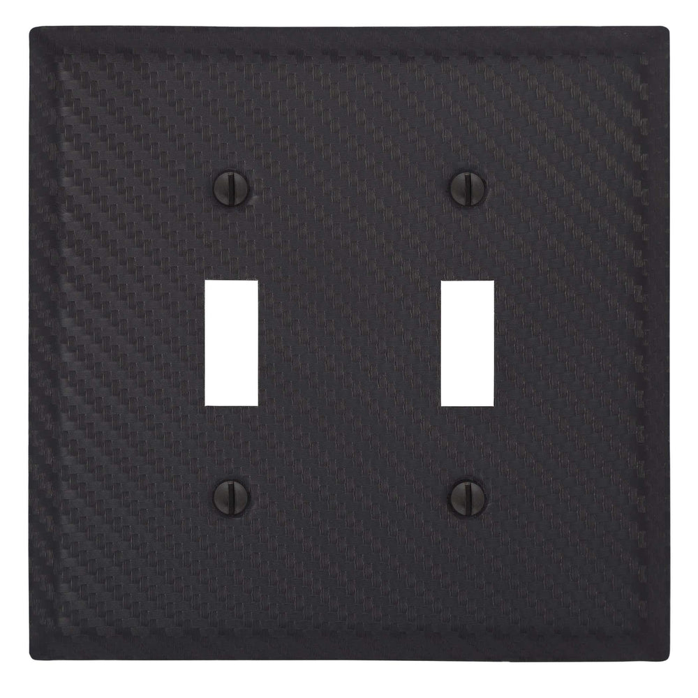 Carbon Fiber Black Steel Double Toggle