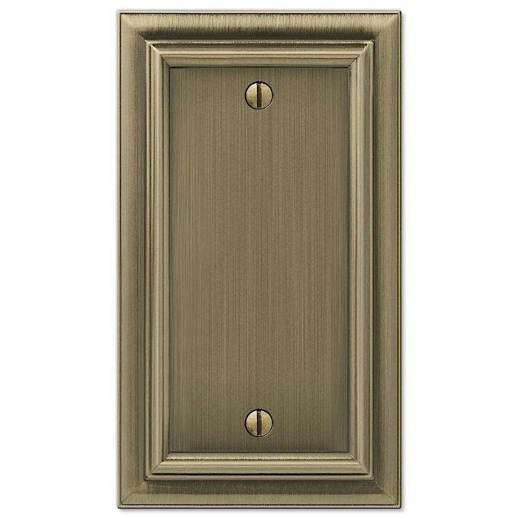 Continental Brushed Brass 1 Blank