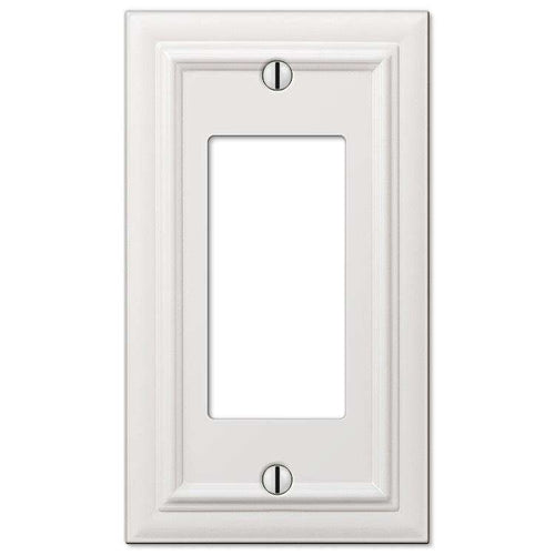 Continental White 1 Rocker (GFI) - Wallplatesonline.com