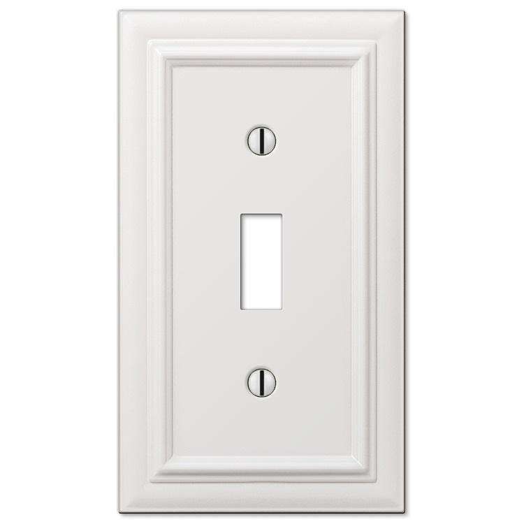 Continental White Cover Plates - Wallplatesonline.com