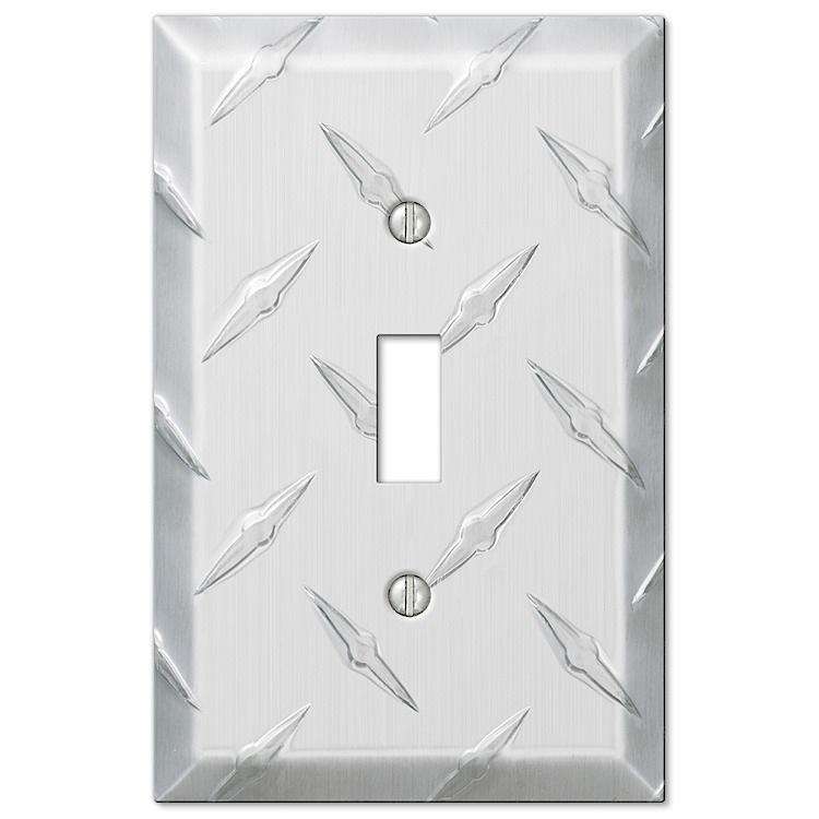 Garage Plate Aluminum Cover Plates - Wallplatesonline.com