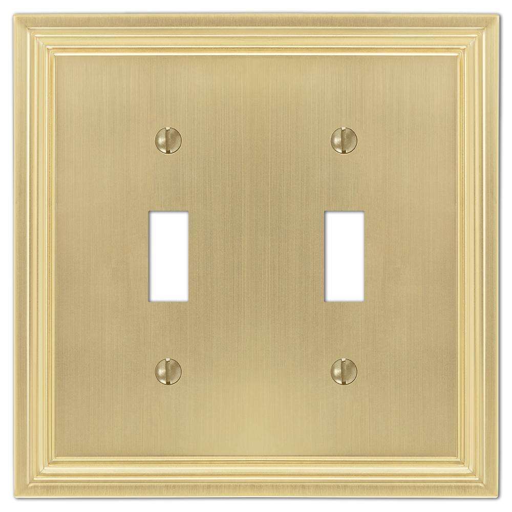 Daltry Satin Brass Double Toggle