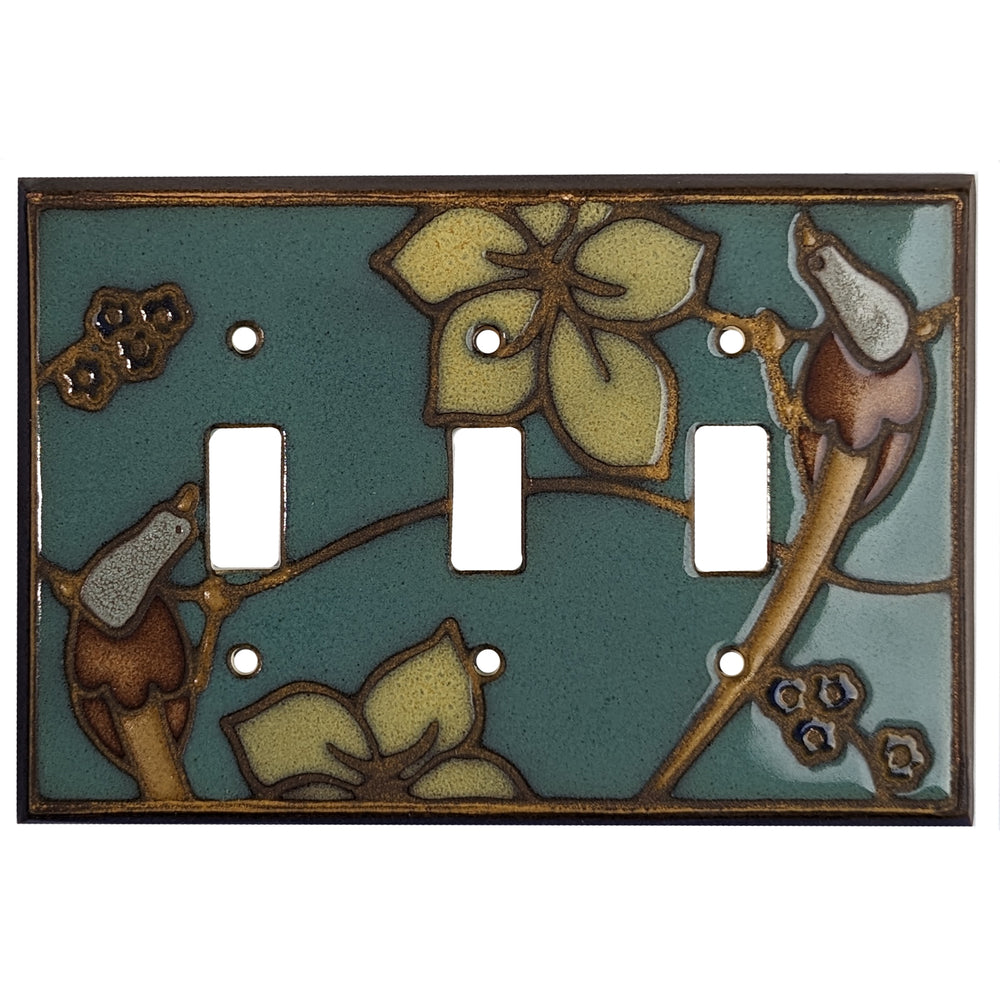 AG140 Cover Plates 3 Toggle Wallplate