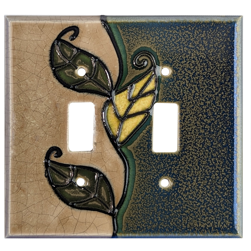 AG145 Cover Plates 2 Toggle Wallplate