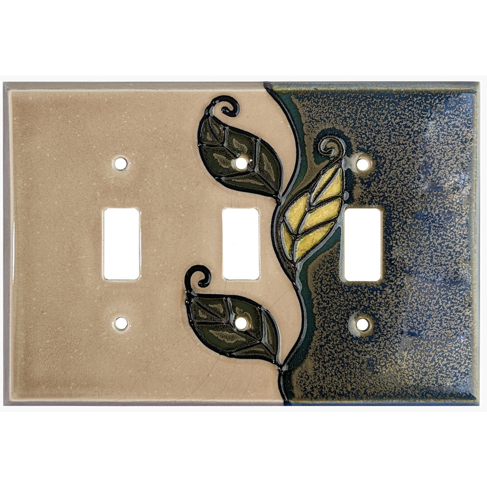 AG145 Cover Plates 3 Toggle Wallplate