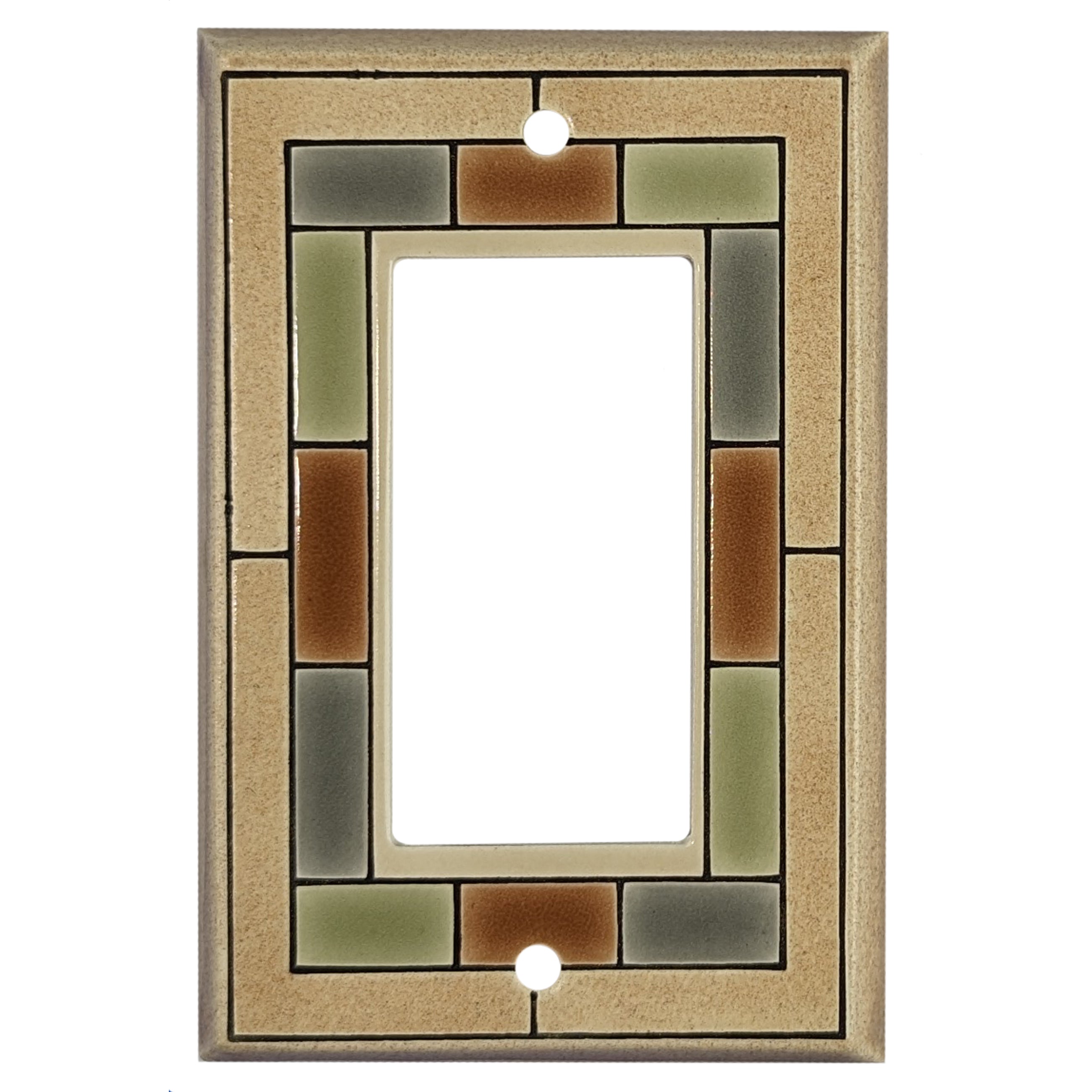 Glass Blocks Cover Plates Rocker Wallplate