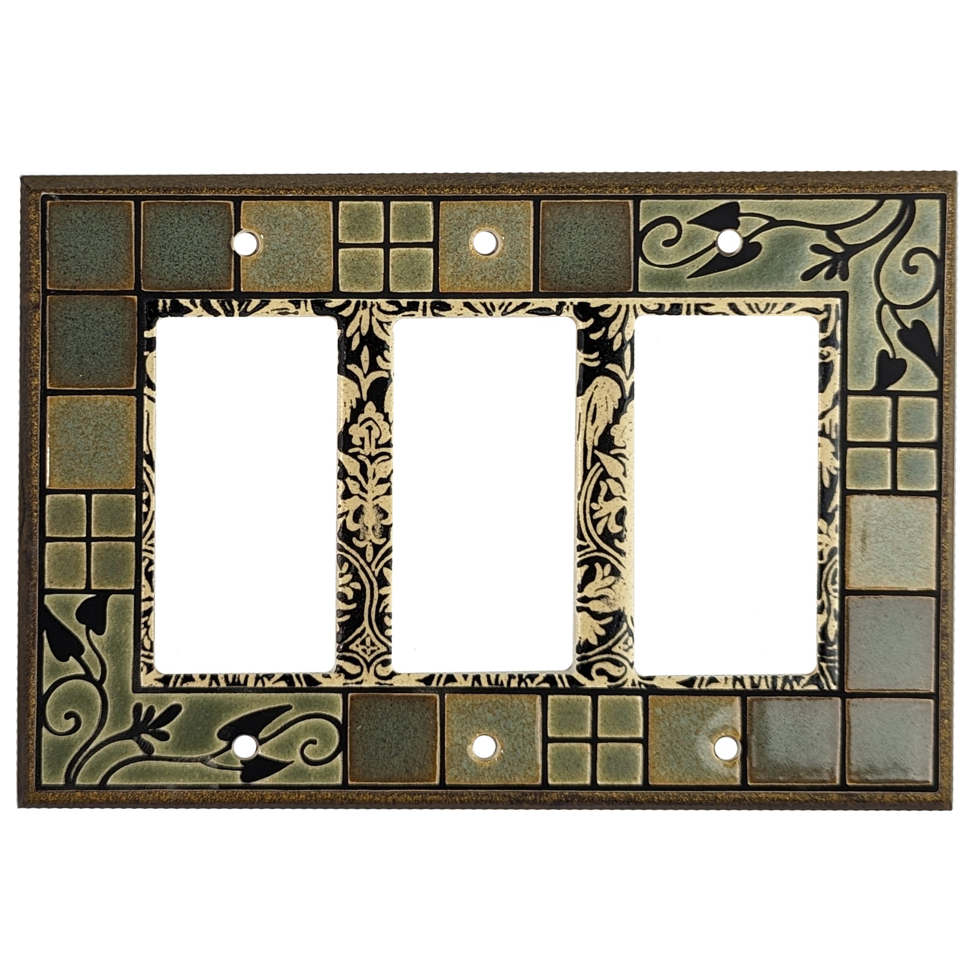 Arts and Crafts Single Covers Plates 3 Rocker Wallplate