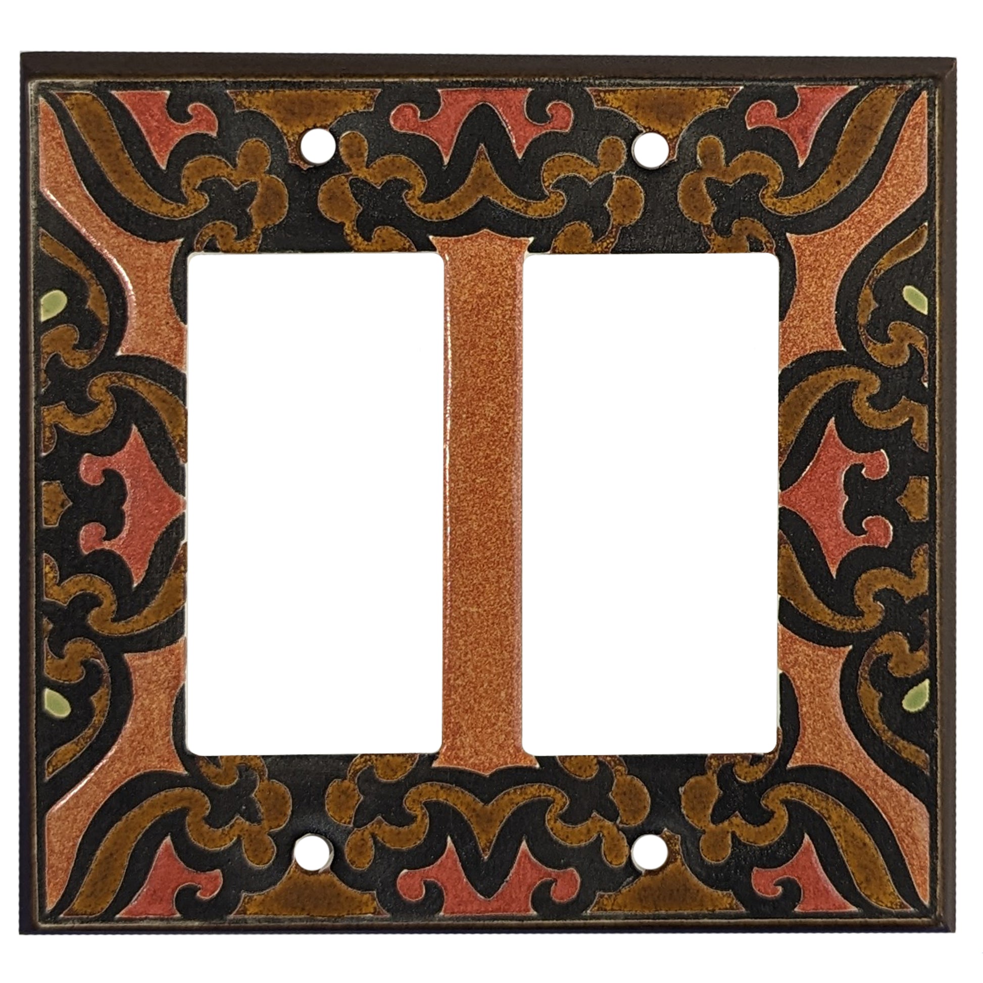 Henna Cover Plates 2 Rocker Wallplate