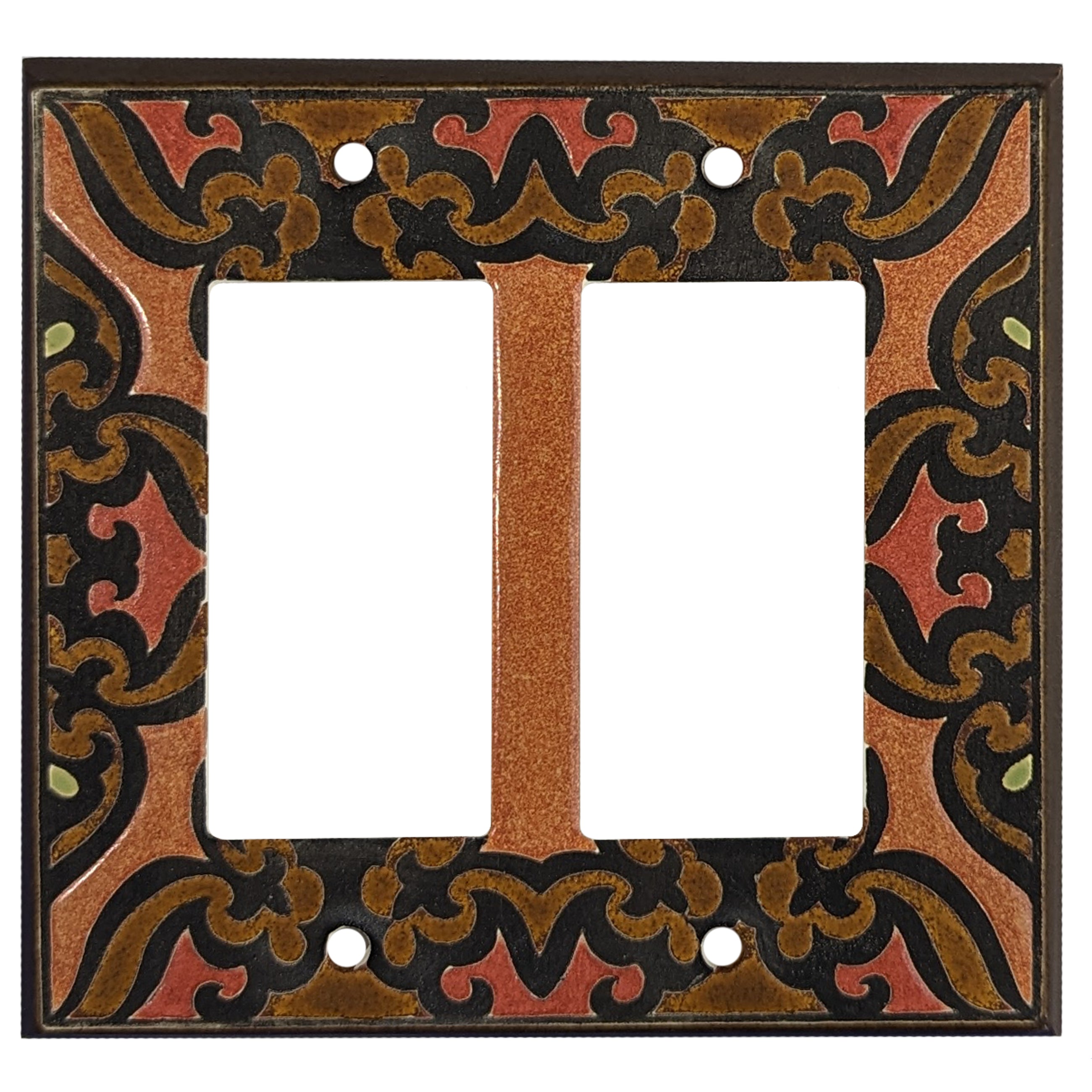 Henna Cover Plates 2 Rocker Wallplate