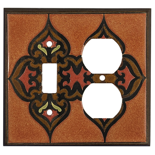 Henna Cover Plates Toggle / Duplex Wallplate