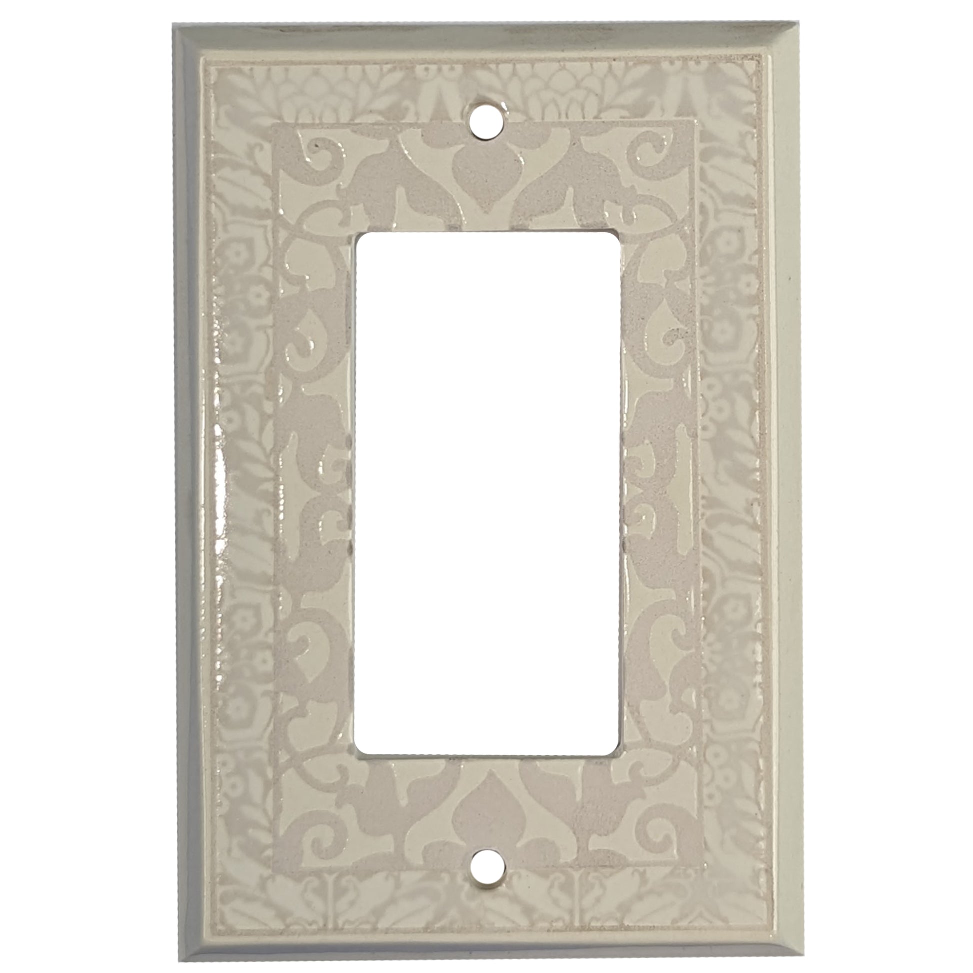 Monoprint - Taupe Cover Plates Rocker Wallplate