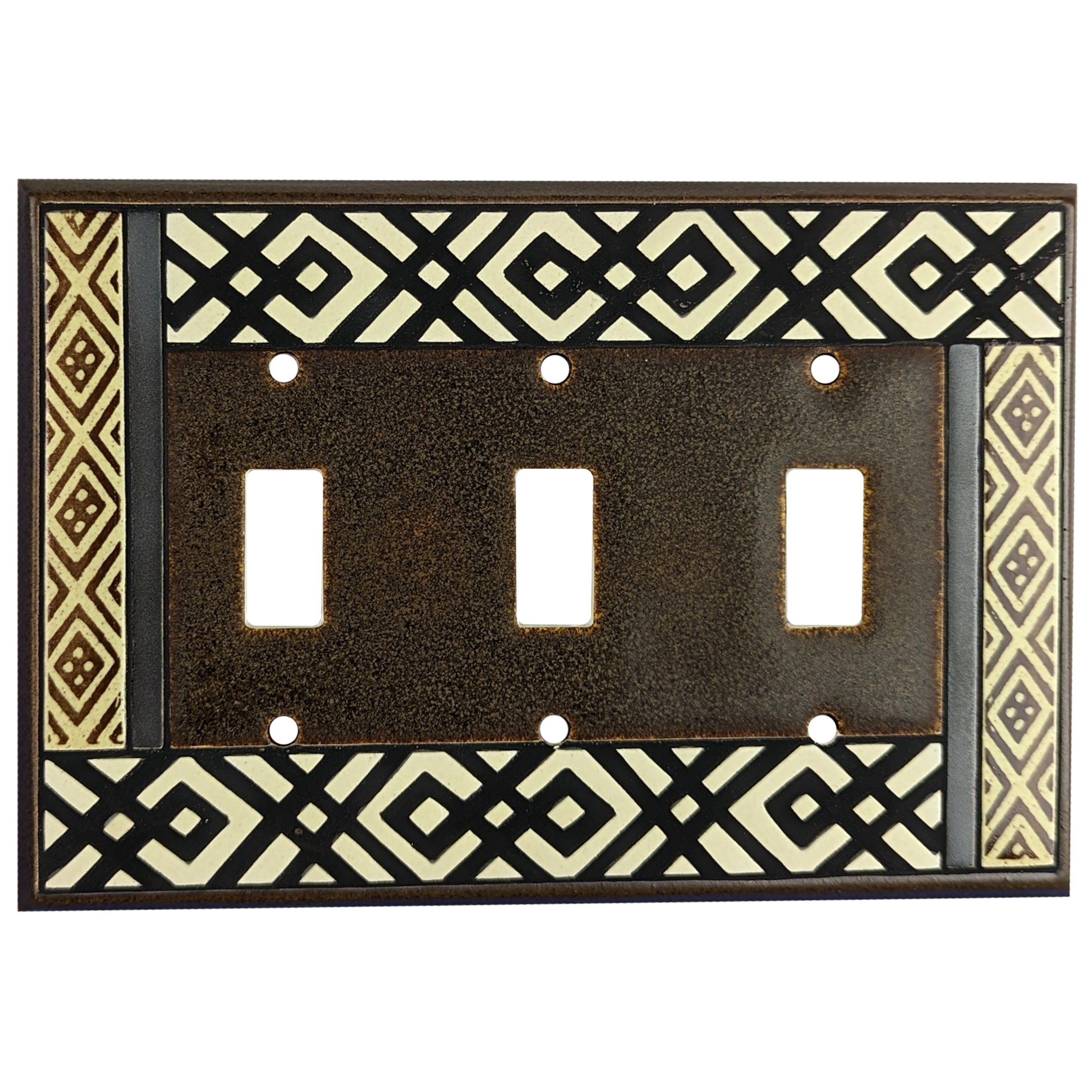 Tribal Single Covers Plates 3 Toggle Wallplate