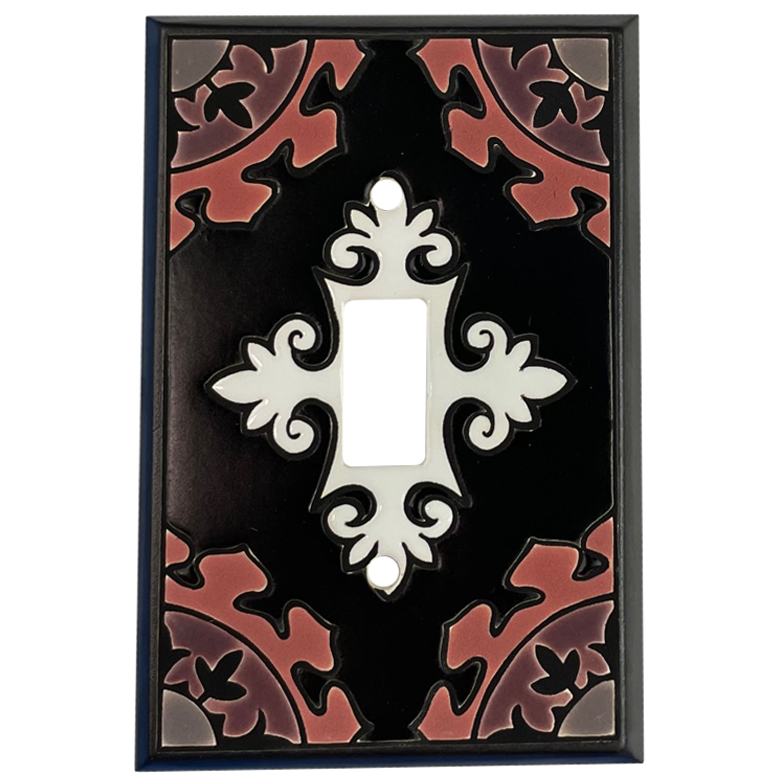 Suzani - Black and White Cover Plates Cover Plates