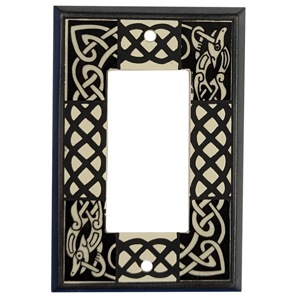 Celtic Single Covers Plates Rocker Wallplate