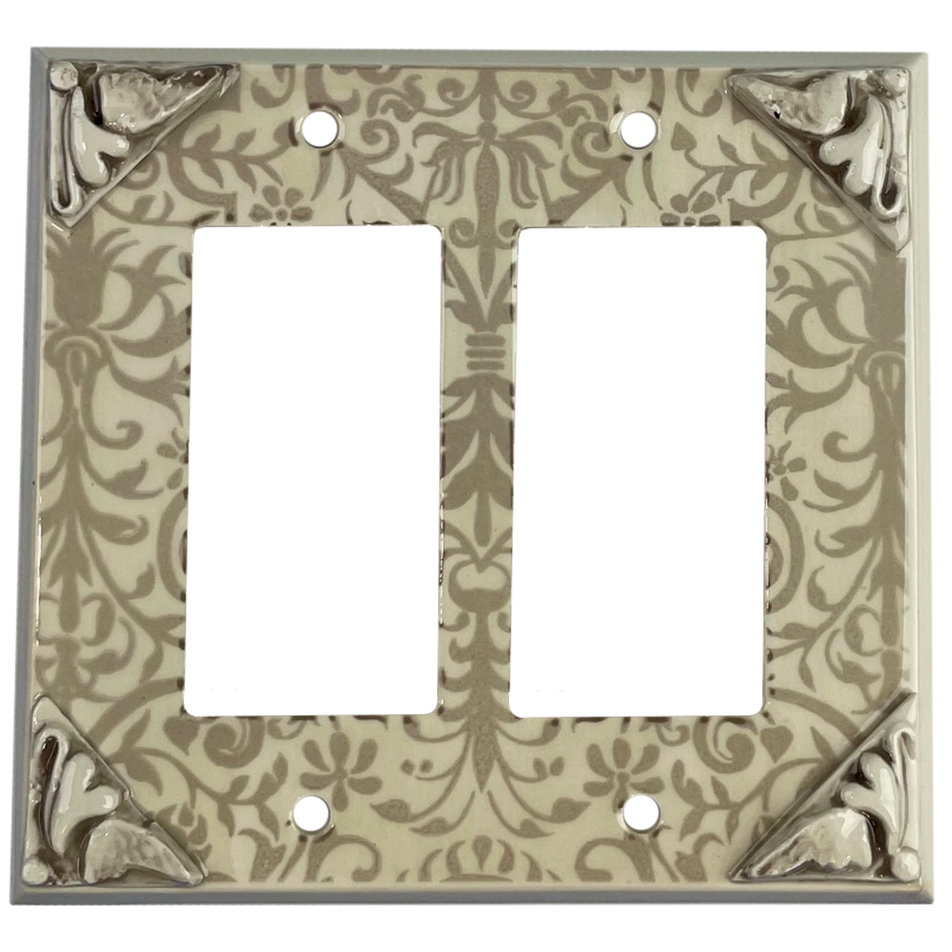 Art Tiles Cover Plates 2 Rocker Wallplate