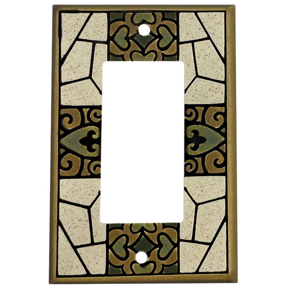 Encaustic Tile Cover Plates Rocker Wallplate