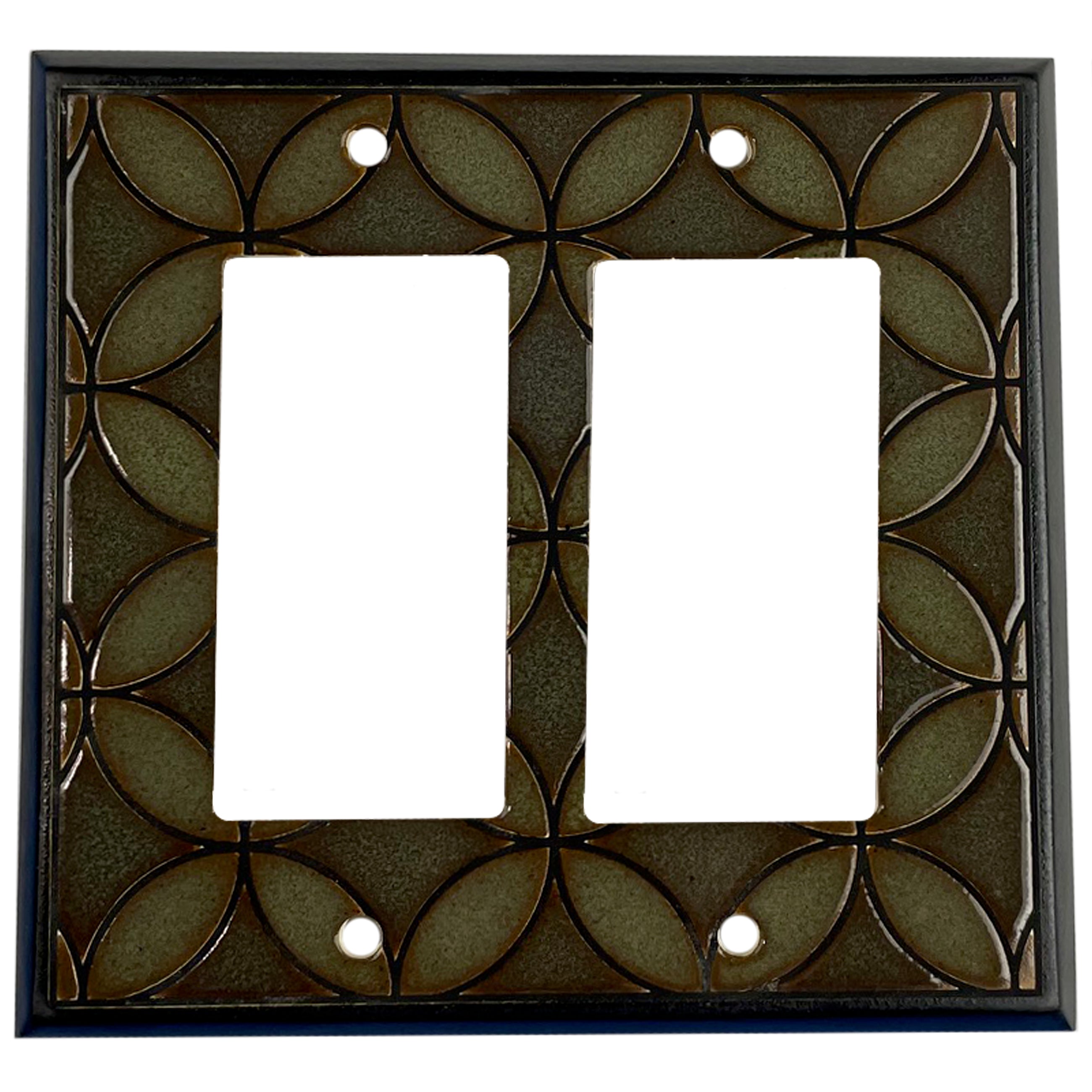 Lattice - Sage Single Covers Plates 2 Rocker Wallplate
