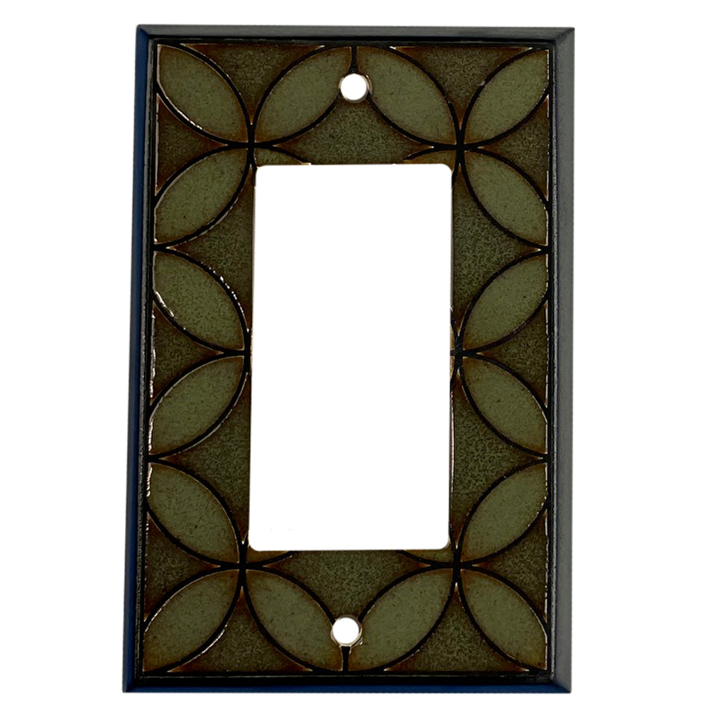 Lattice - Sage Single Covers Plates Rocker Wallplate