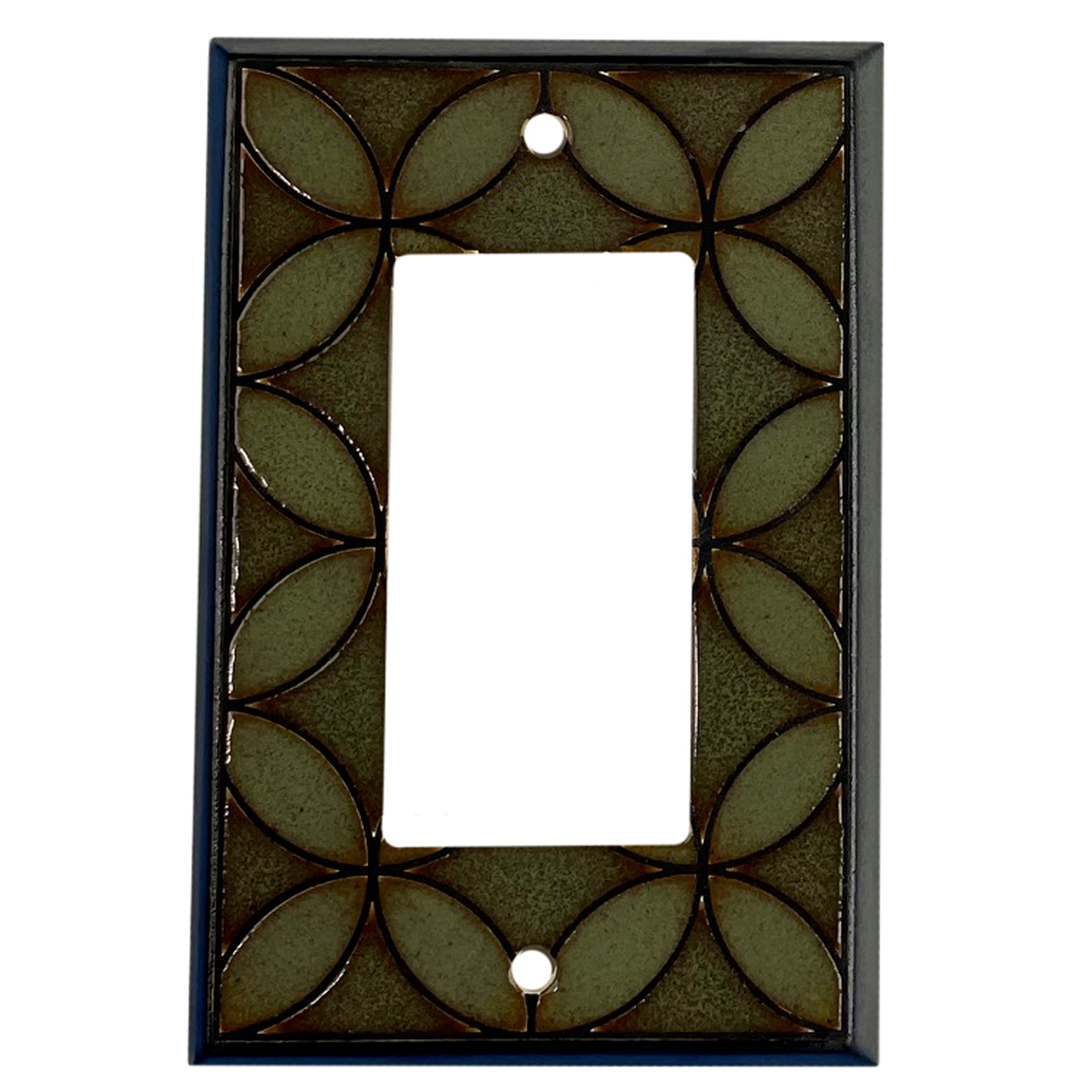 Lattice - Sage Single Covers Plates Rocker Wallplate