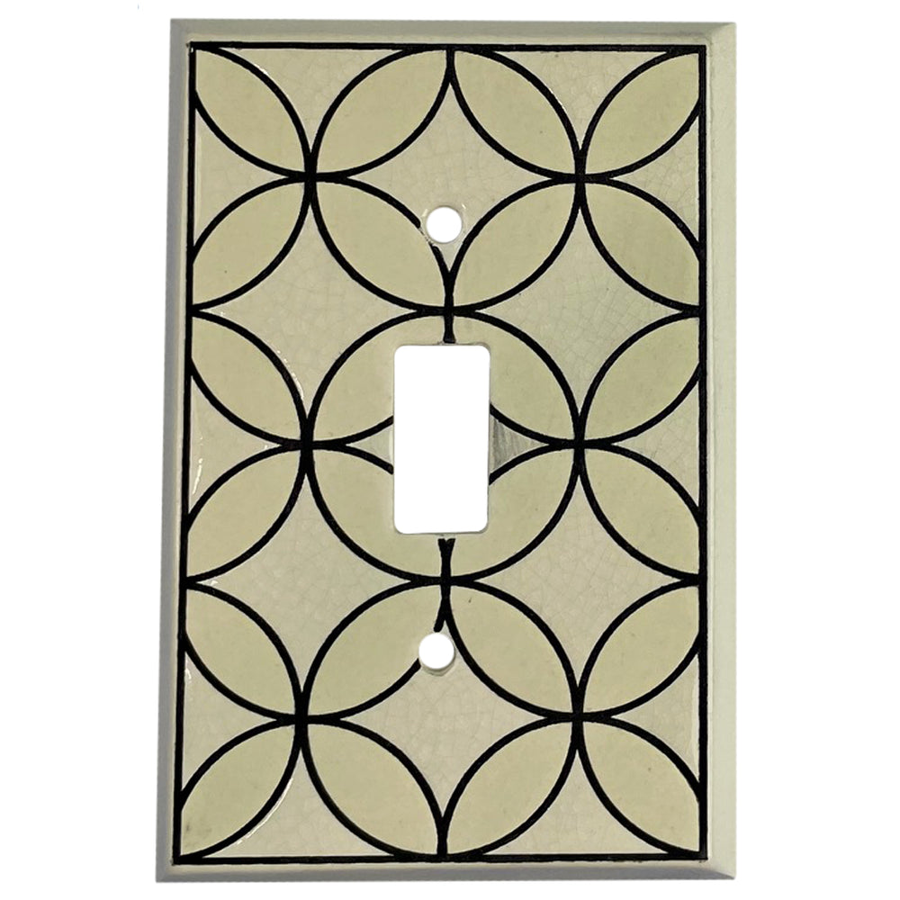 Lattice - White Single Covers Plates Cover Plates