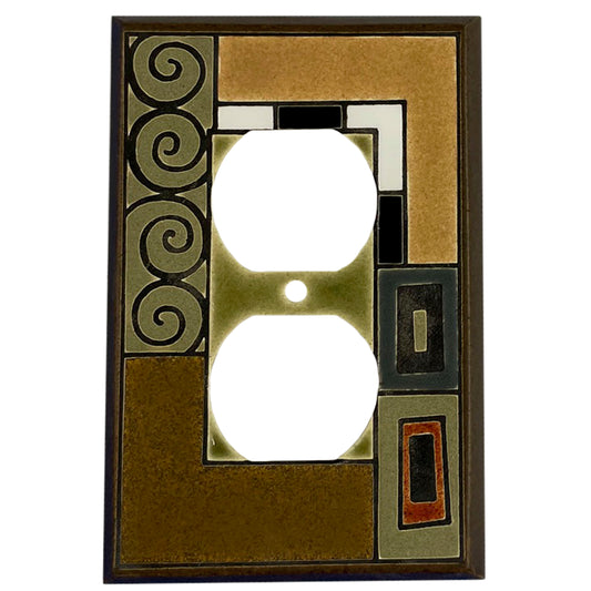 Klimt Single Covers Plates Duplex Outlet Wallplate