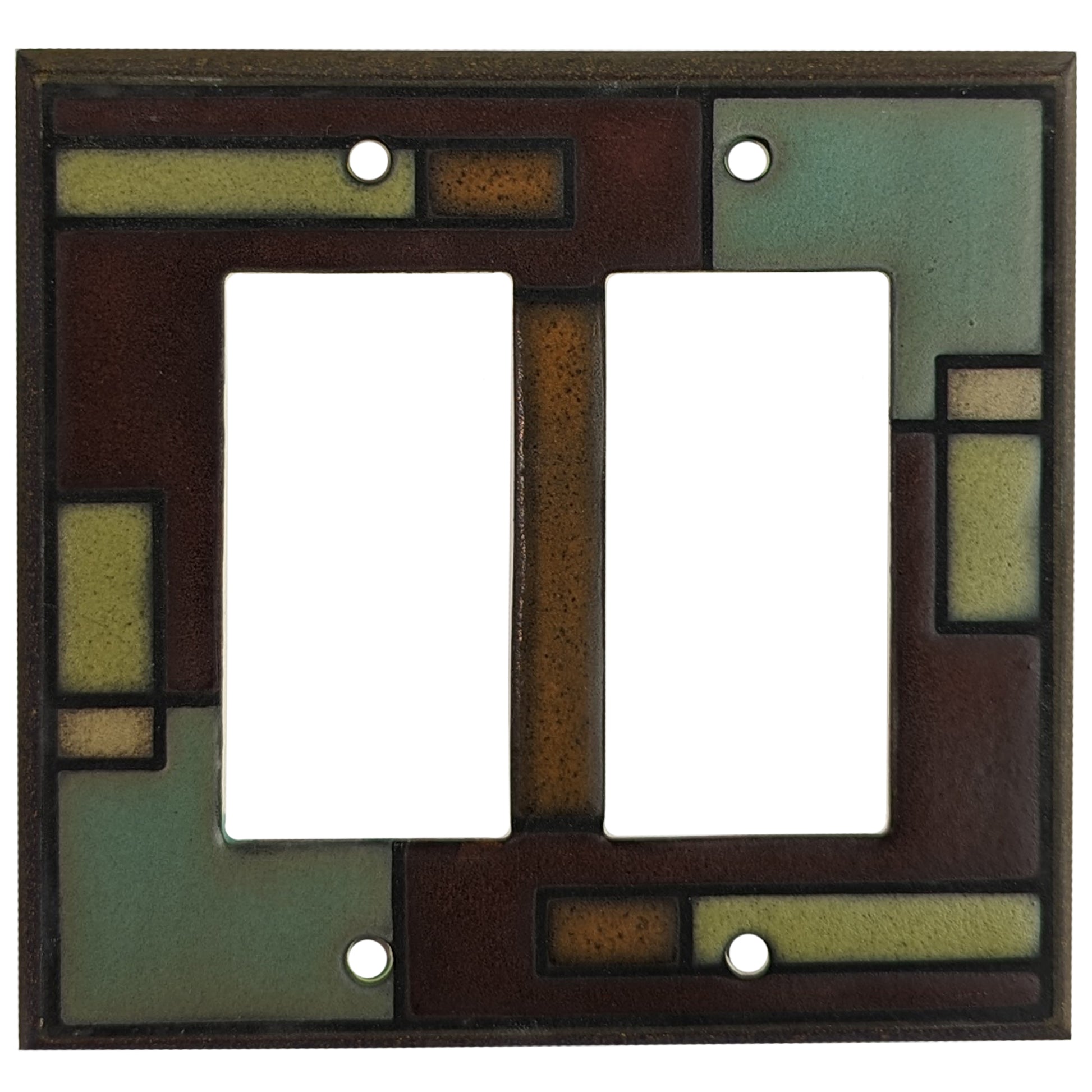 CO174 Cover Plats 2 Rocker Wallplate