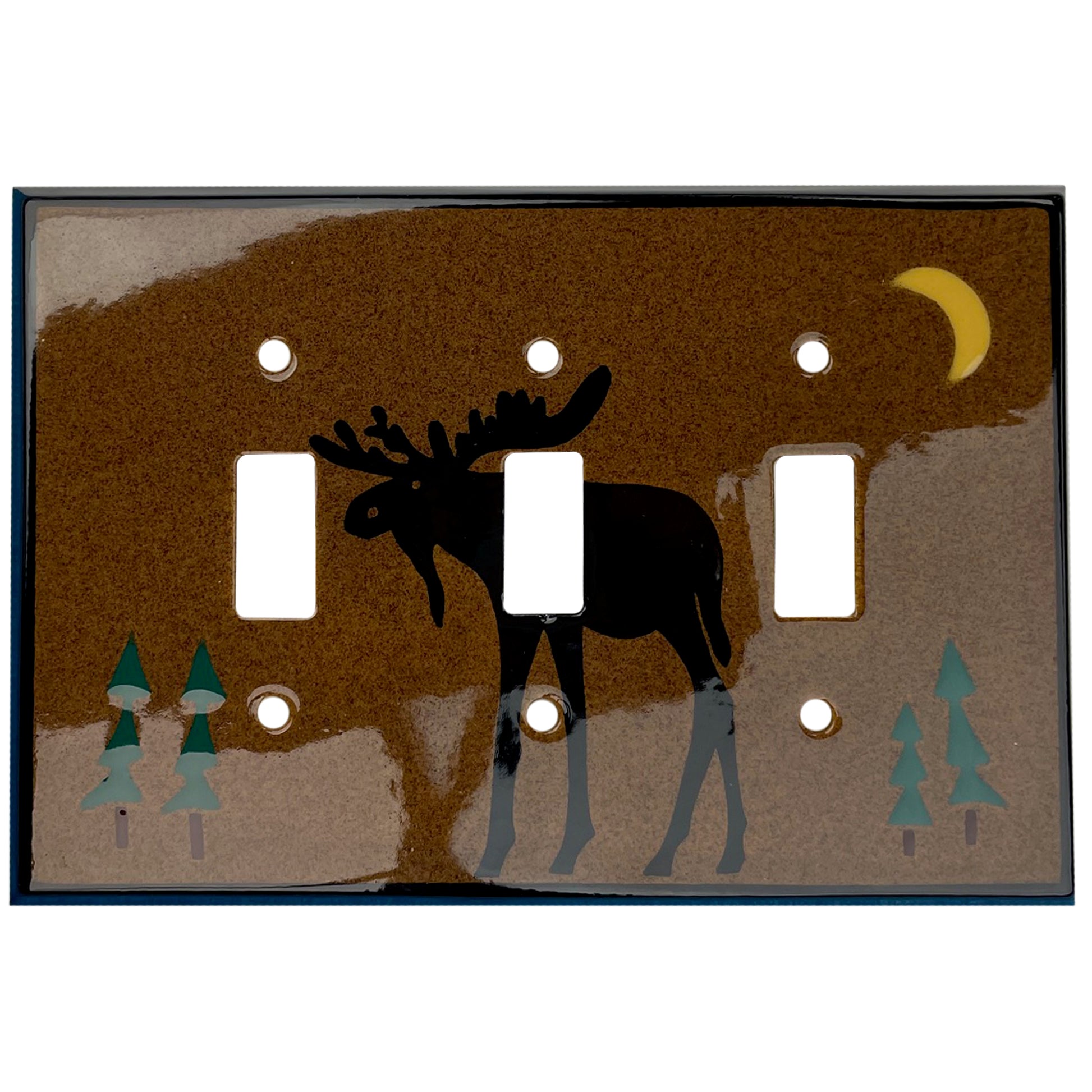 Clearance Single Covers Plates 3 Toggle Wallplate