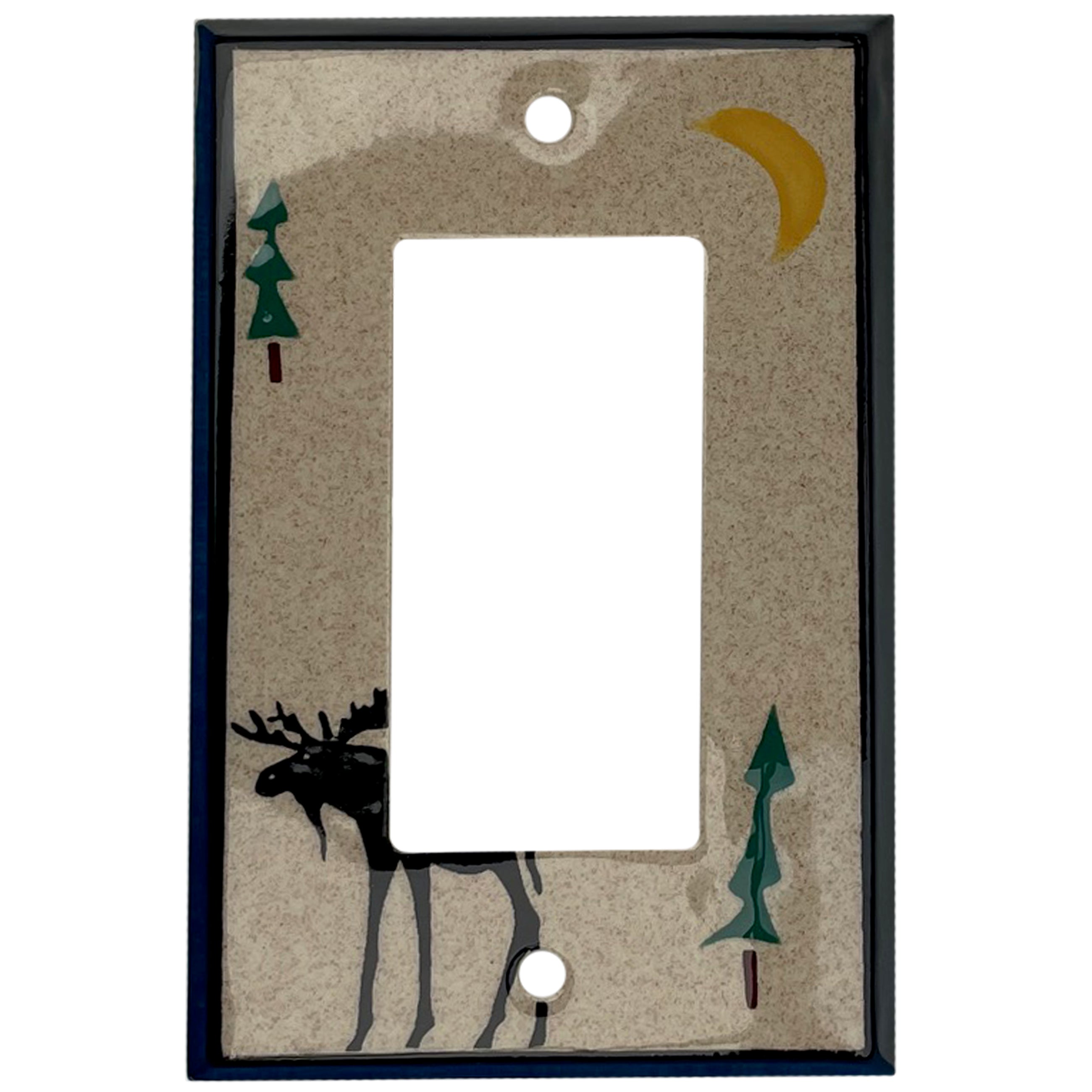 Tall Moose Single Covers Plates Rocker Wallplate