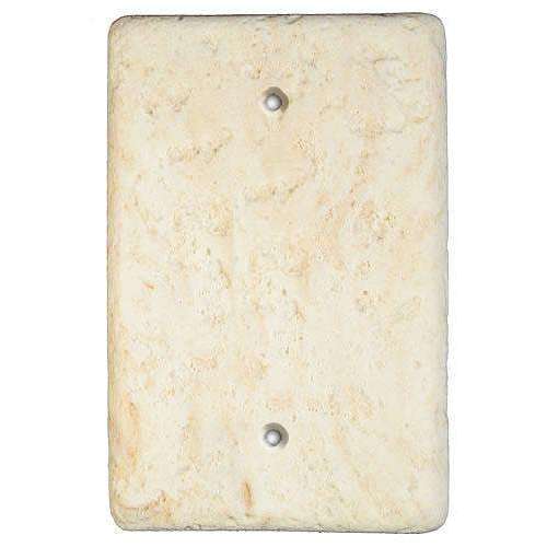 Cameo Stone Blank Switchplate - Wallplatesonline.com