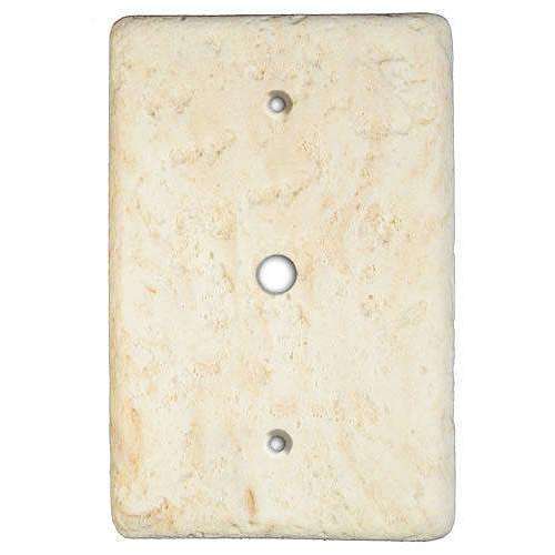 Cameo Stone Cable Switchplate - Wallplatesonline.com