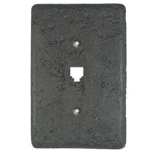 Charcoal Stone Phone Switchplate - Wallplatesonline.com