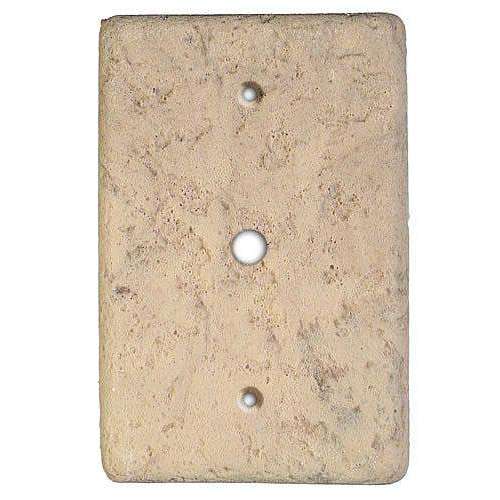 Stonique Espresso Stone Cable Switchplate